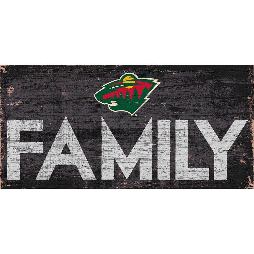 fan creations Minnesota Wild Family 6x12