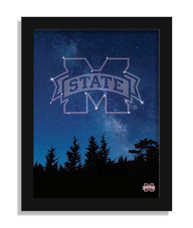 fan creations Mississippi State in The Stars 12x16
