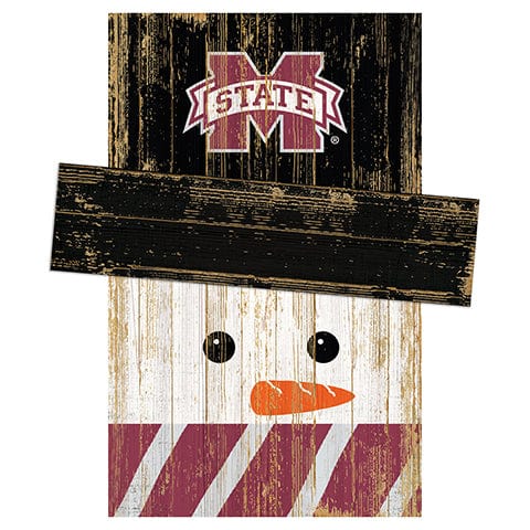 fan creations Mississippi State Snowman Head
