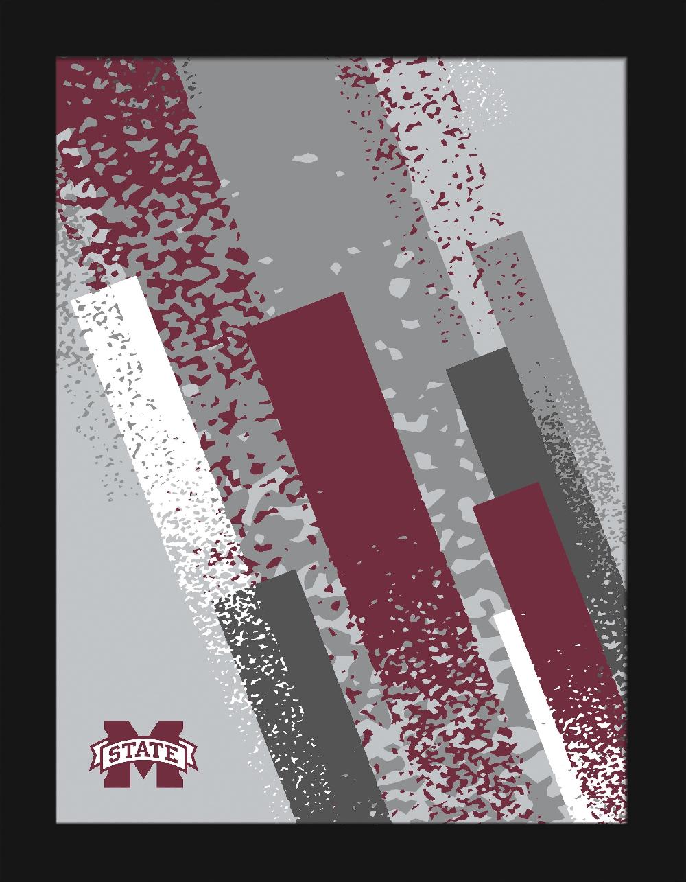 fan creations Mississippi State Team Color 12x16