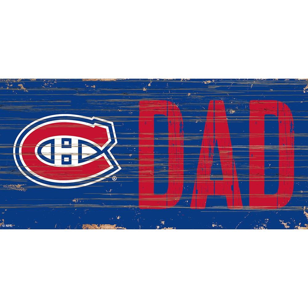 fan creations Montreal Canadiens DAD 6x12 Sign