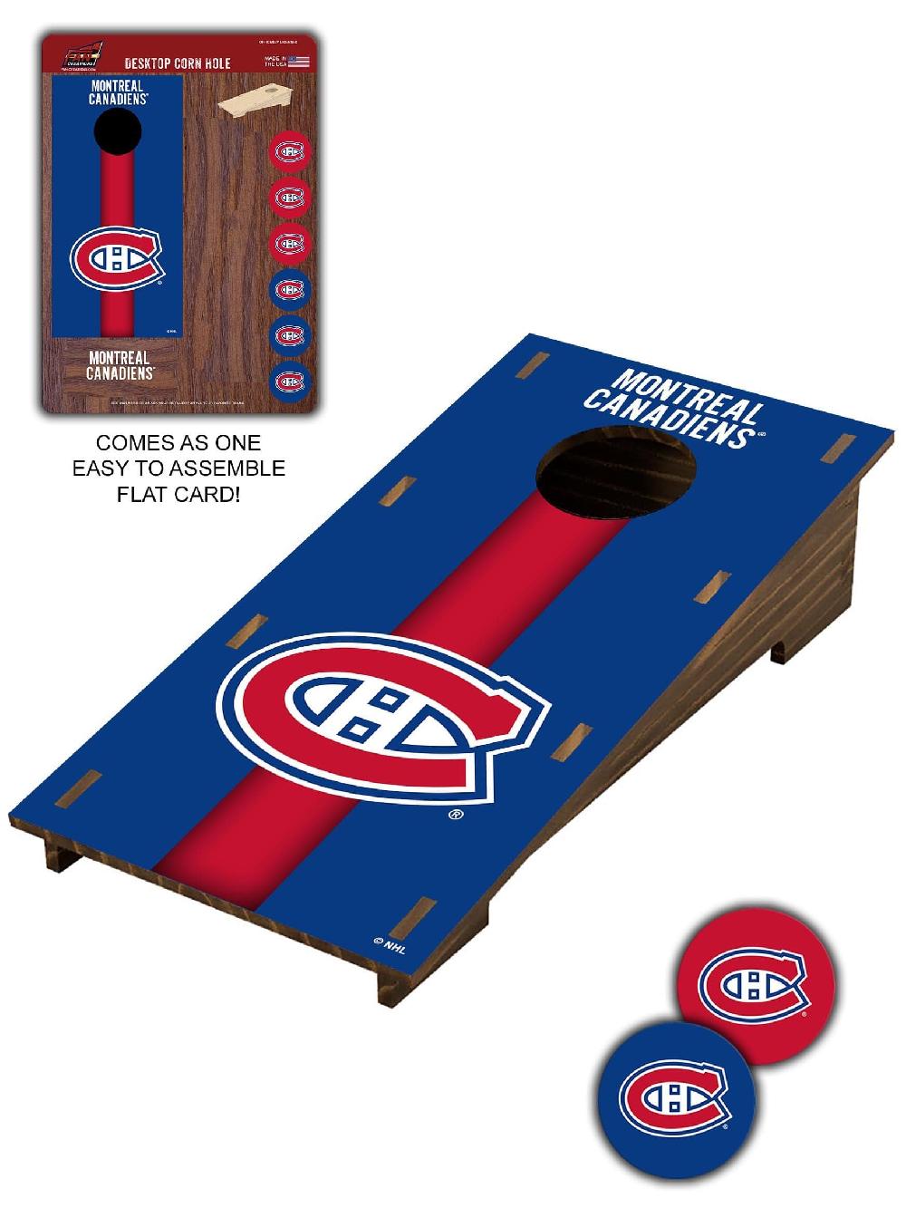 fan creations Montreal Canadiens Desktop Cornhole