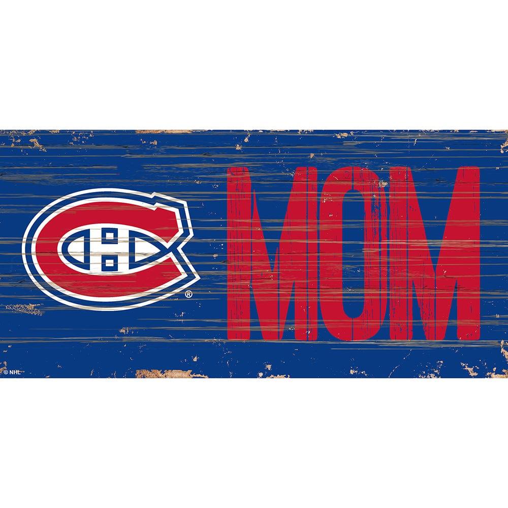 fan creations Montreal Canadiens MOM 6x12 Sign