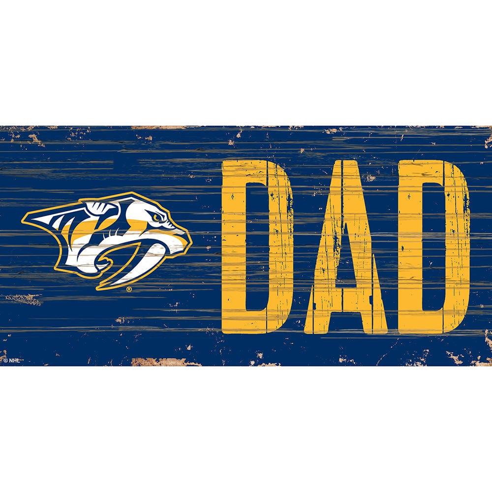 fan creations Nashville Predators DAD 6x12 Sign