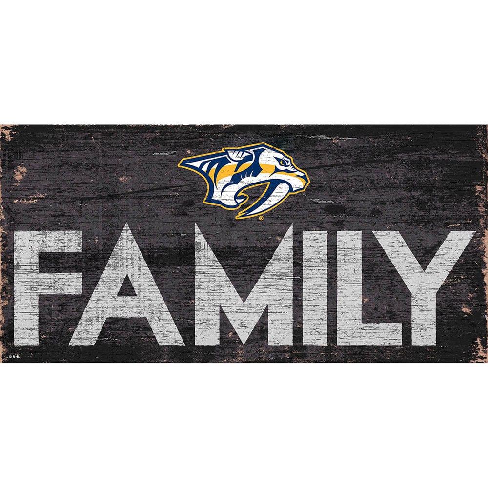 fan creations Nashville Predators Family 6x12