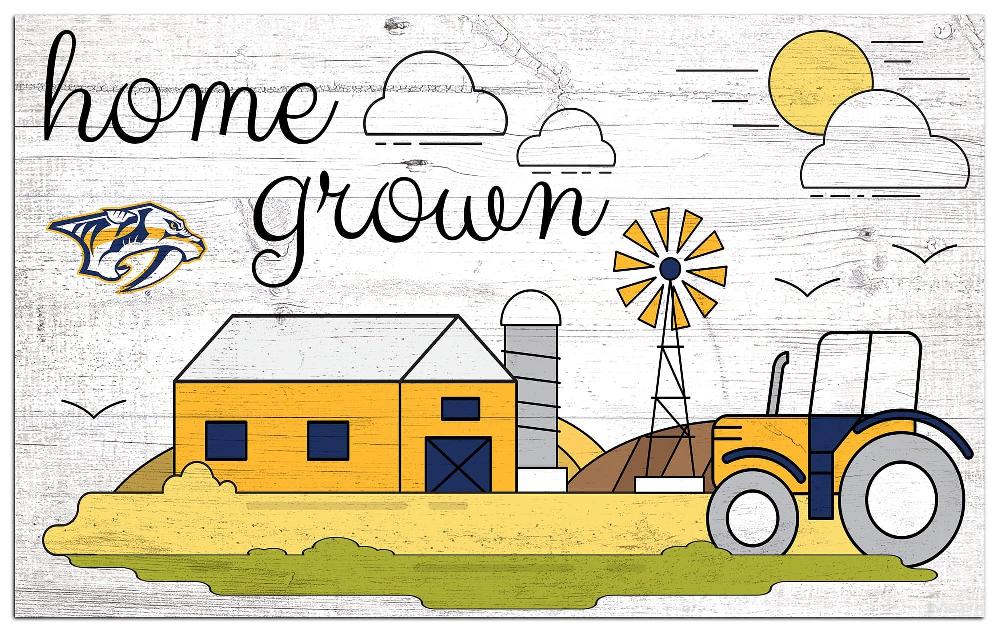 fan creations Nashville Predators Home Grown 11x19