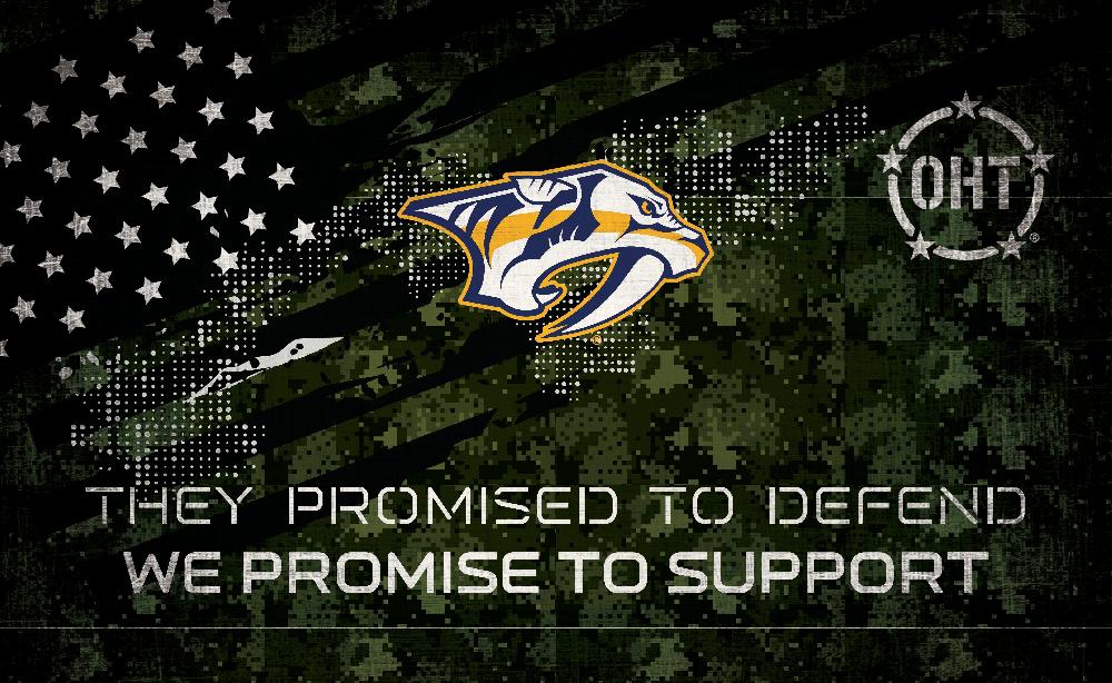 fan creations Nashville Predators OHT Tray