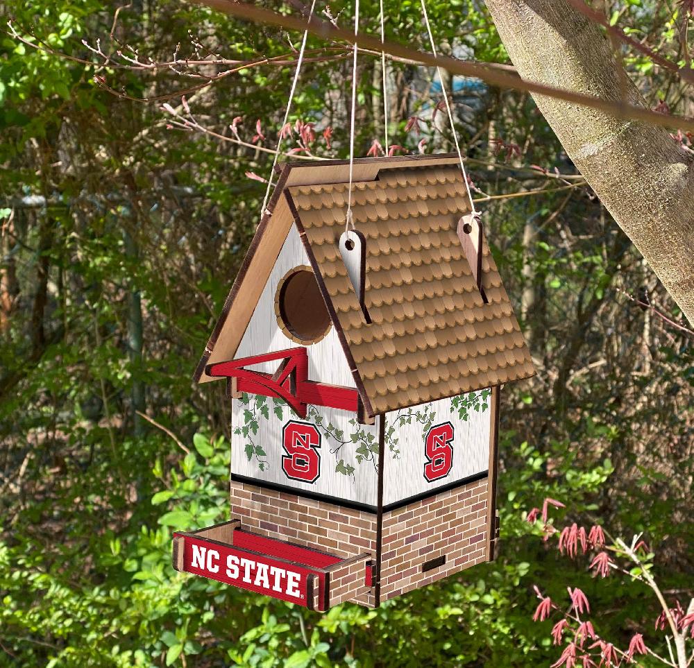 fan creations NC State Birdhouse Unassembled