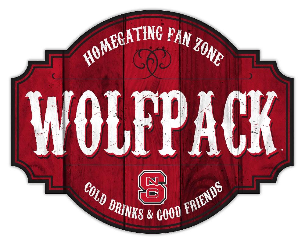 fan creations NC State Homegating Tavern 24in Sign