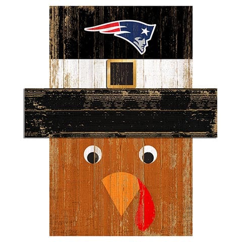 fan creations New England Patriots Turkey Head