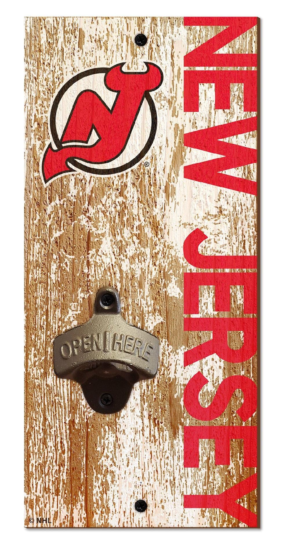 fan creations New Jersey Devils Bottle Opener