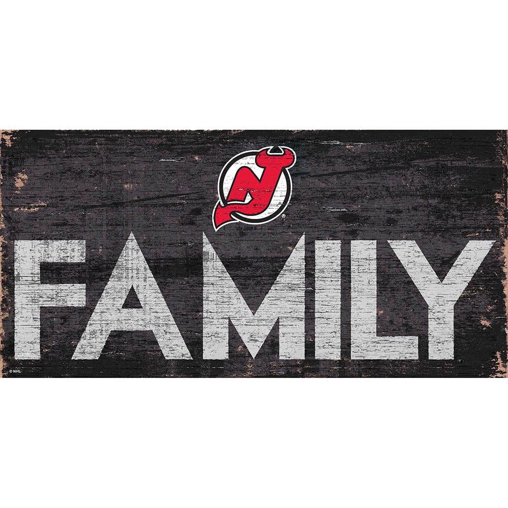 fan creations New Jersey Devils Family 6x12