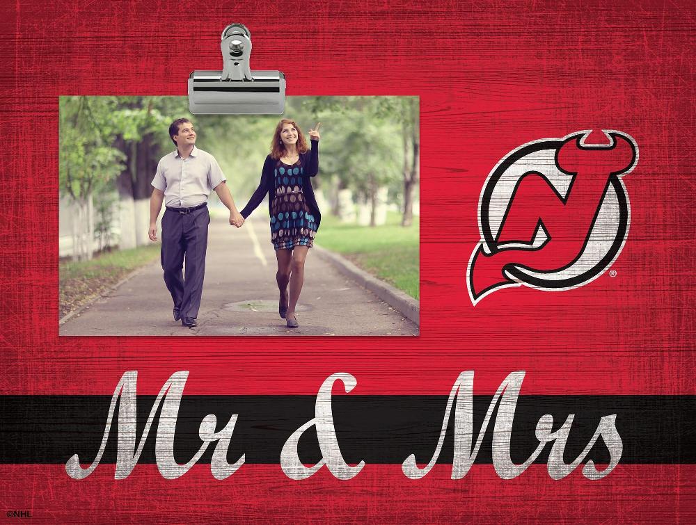 fan creations New Jersey Devils Mr & Mrs Clip Frame