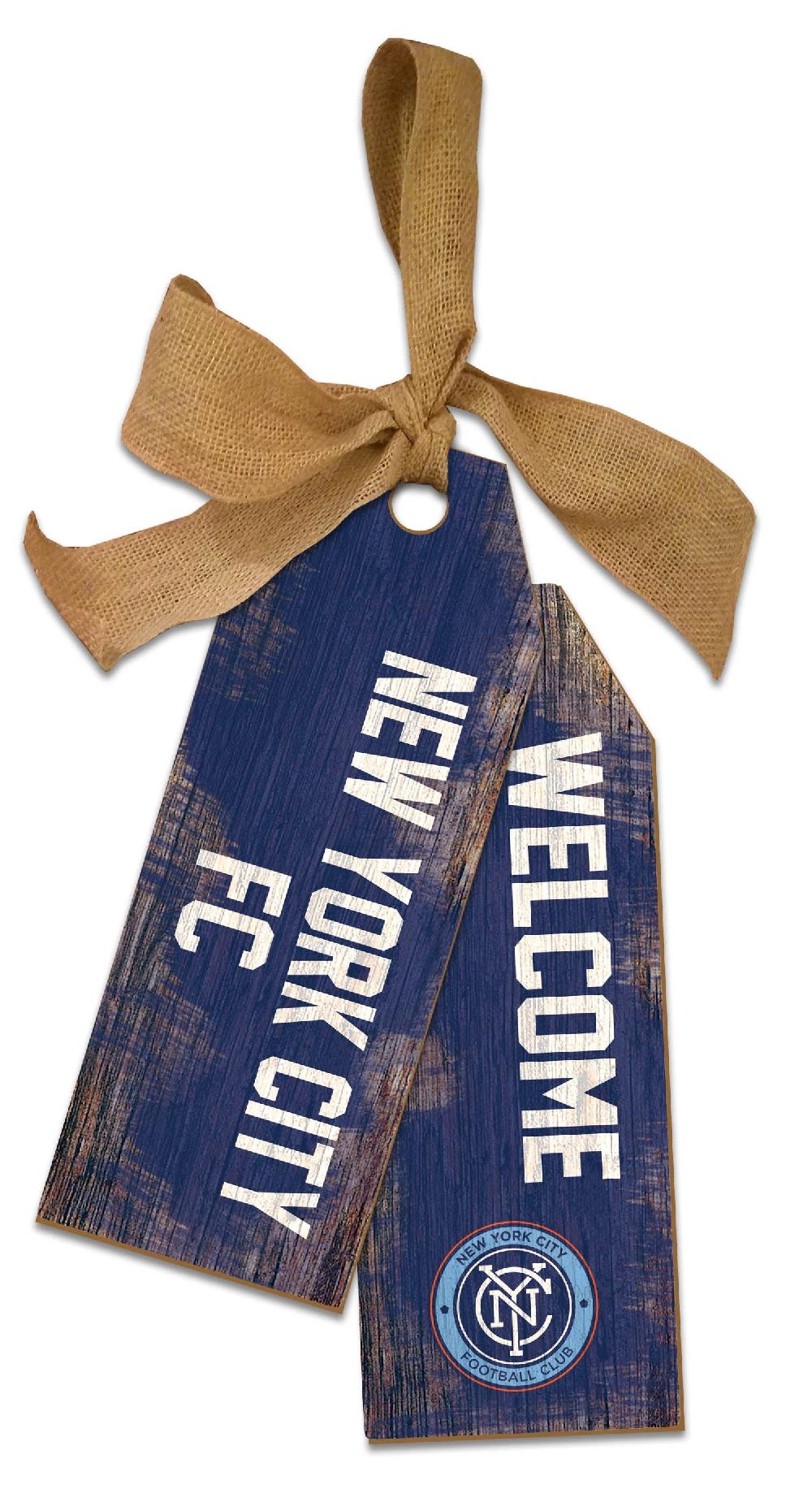 fan creations New York City FC 12" Team Tags