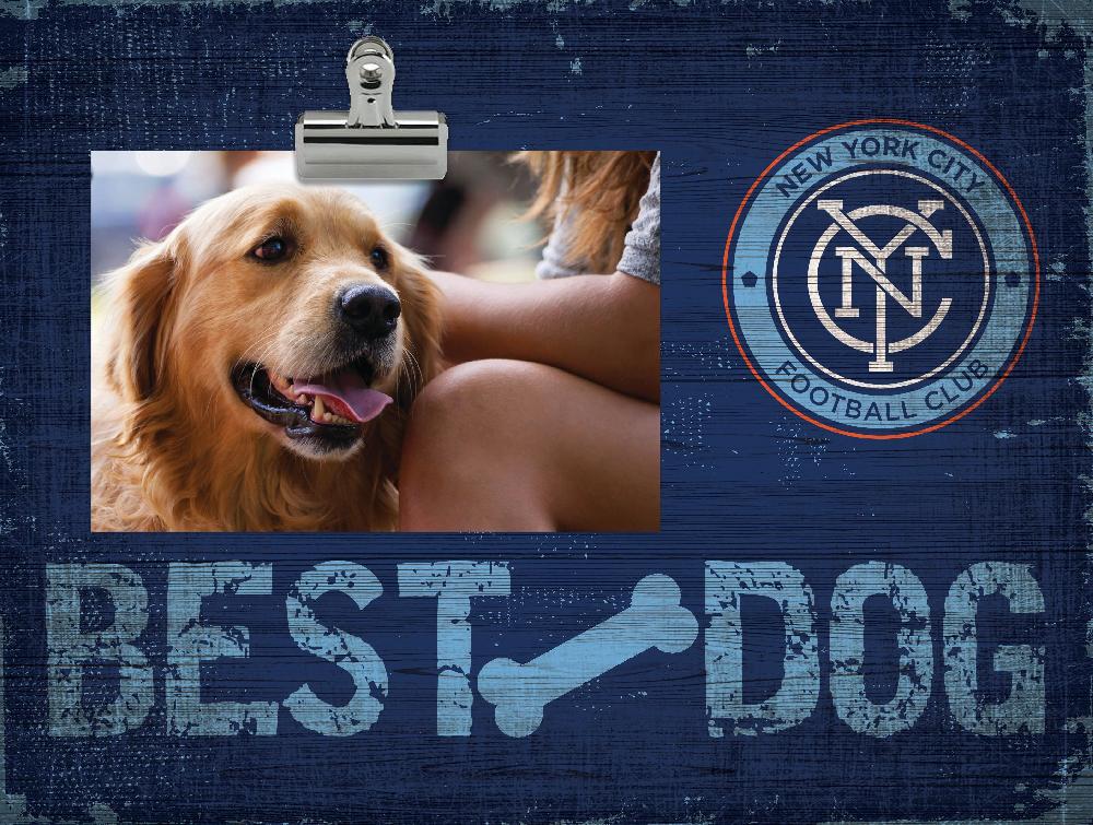 fan creations New York City FC Best Dog Clip Frame