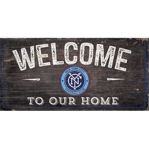fan creations New York City FC Welcome Sign