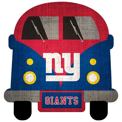 fan creations New York Giants 12" Team Bus Sign
