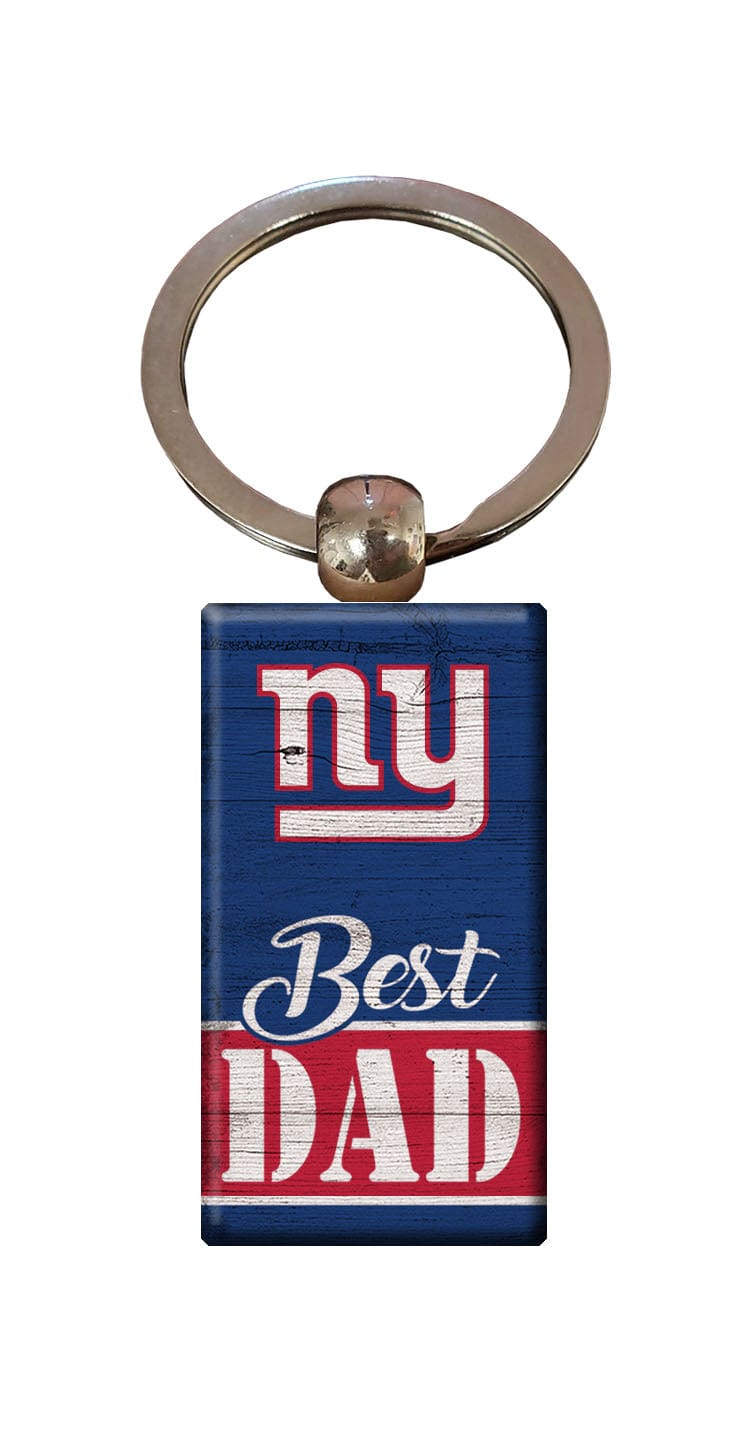 fan creations New York Giants Best Dad Keychain