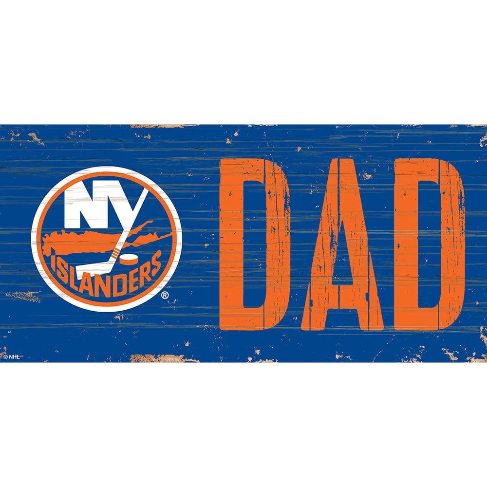 fan creations New York Islanders DAD 6x12 Sign