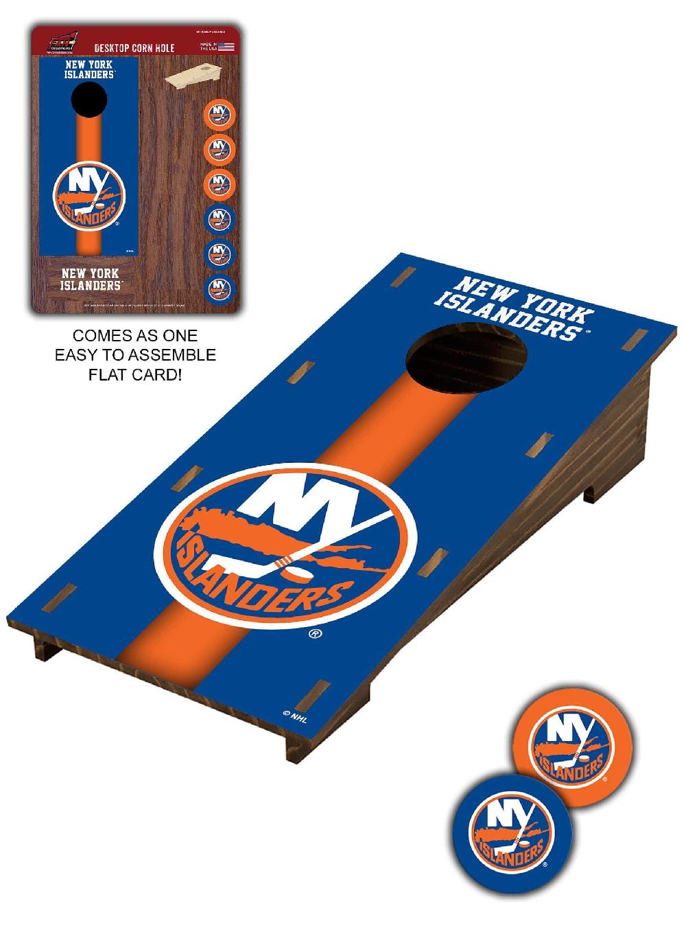 fan creations New York Islanders Desktop Cornhole