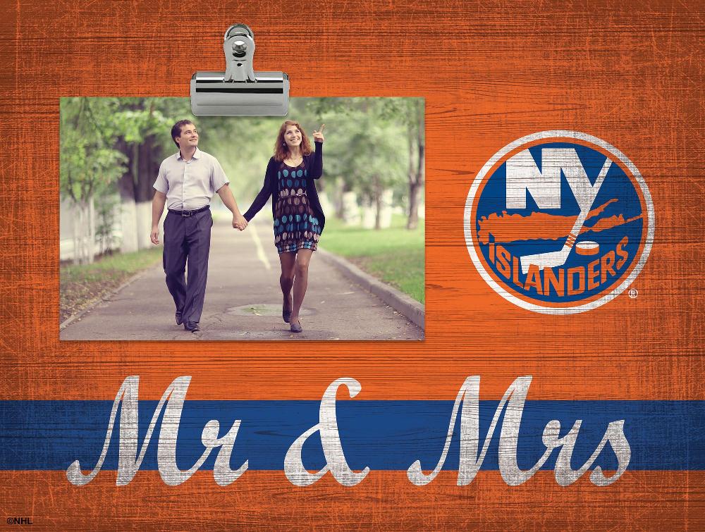 fan creations New York Islanders Mr & Mrs Clip Frame