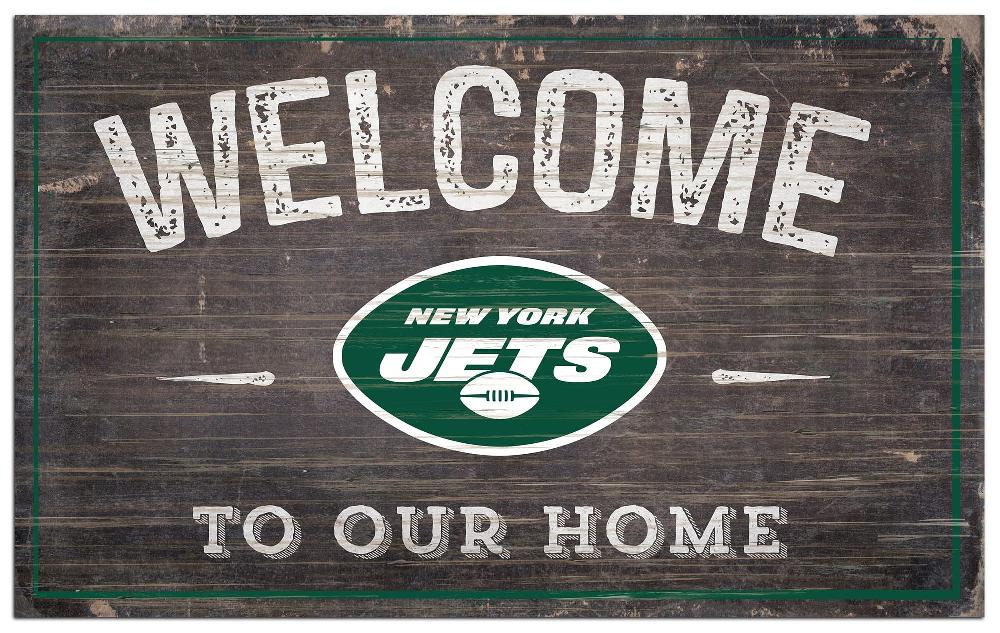 fan creations New York Jets 11x19in Welcome Sign