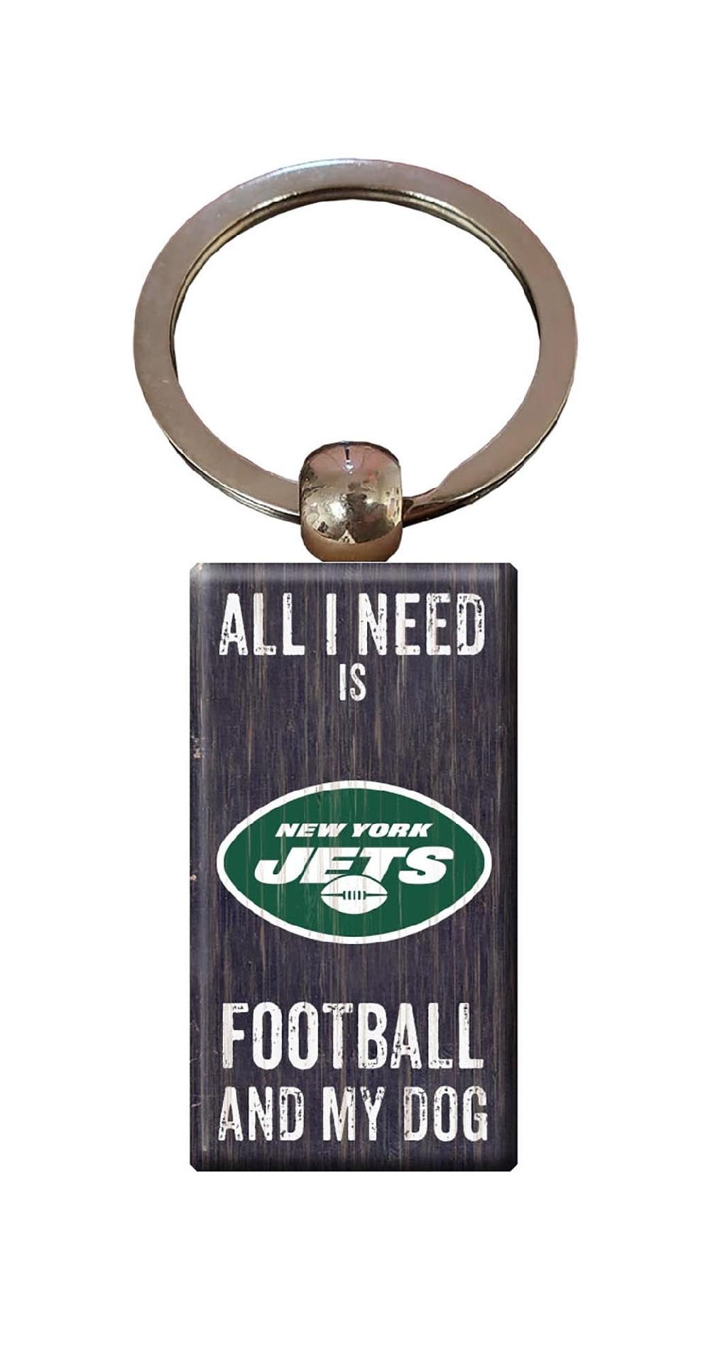 fan creations New York Jets All I Need Keychain