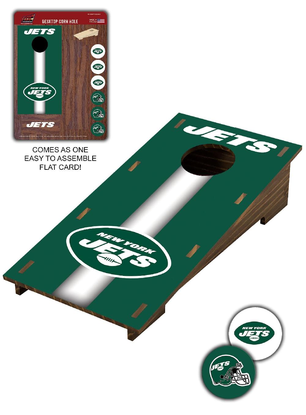 Fan Creations New York Jets Desktop Cornhole