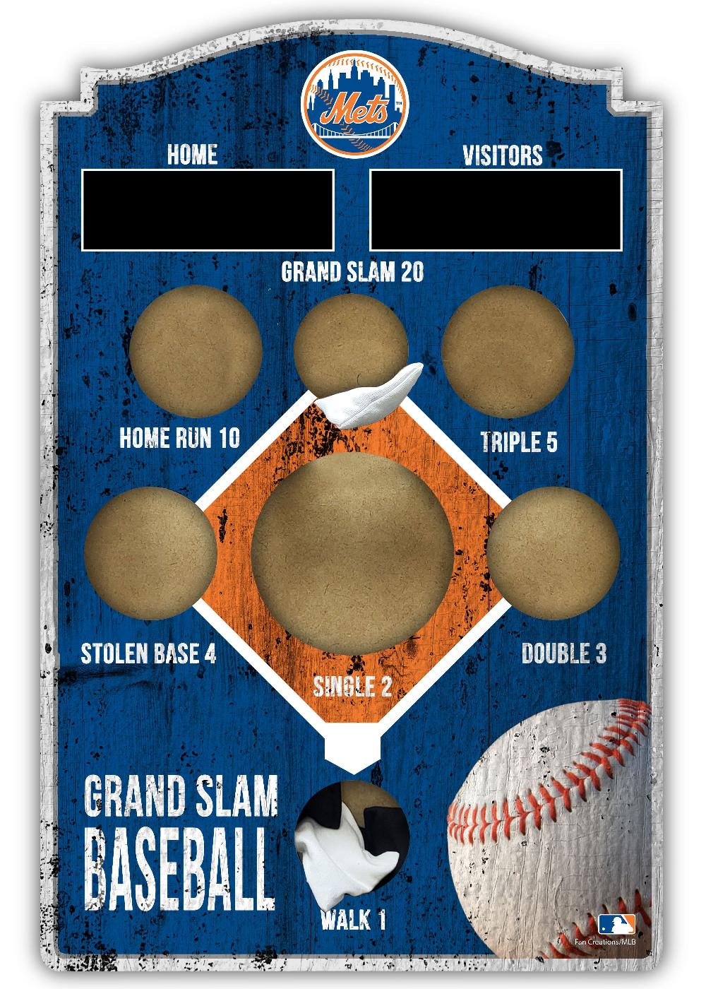 fan creations New York Mets Baseball Bean Bag Toss