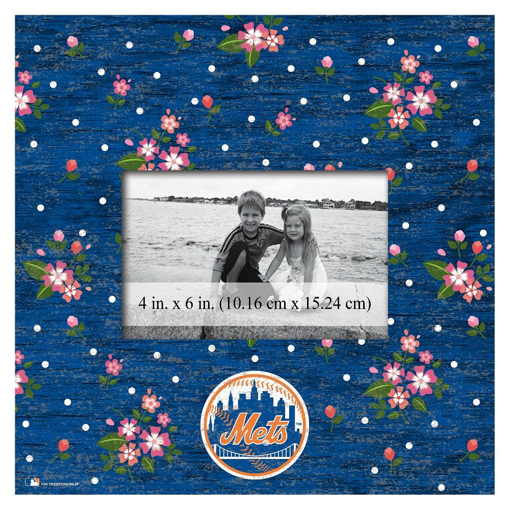 fan creations New York Mets Floral 10x10 Frame