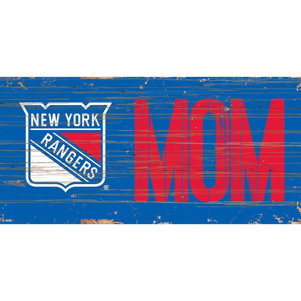fan creations New York Rangers MOM 6x12 Sign