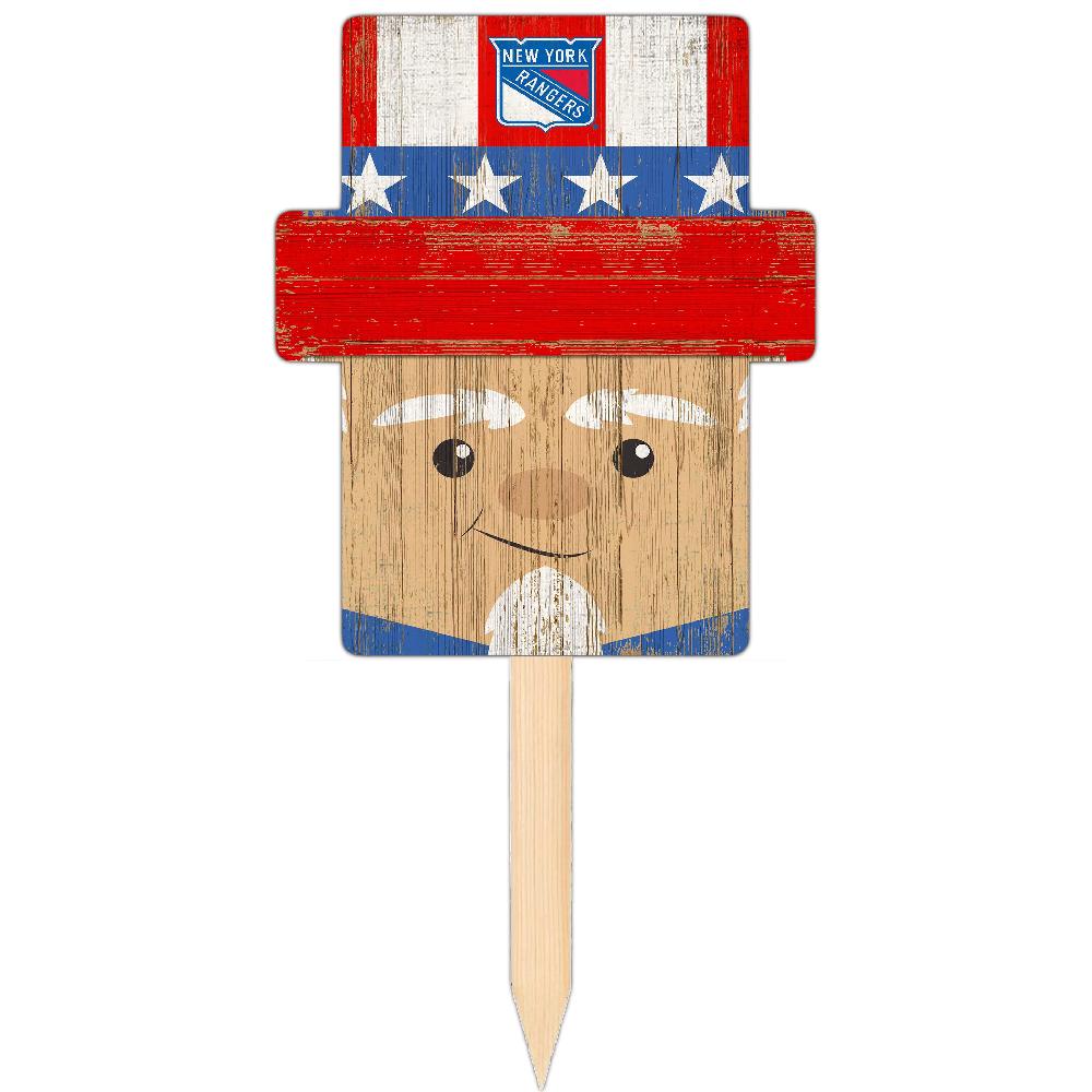 fan creations New York Rangers Uncle Sam Head Yard