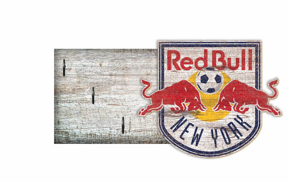 fan creations New York Red Bulls Key Holder 6x12