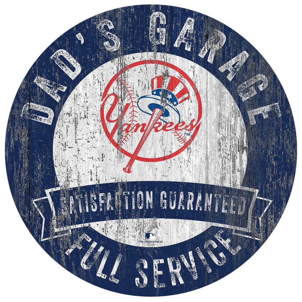 fan creations New York Yankees Dad's Garage Sign