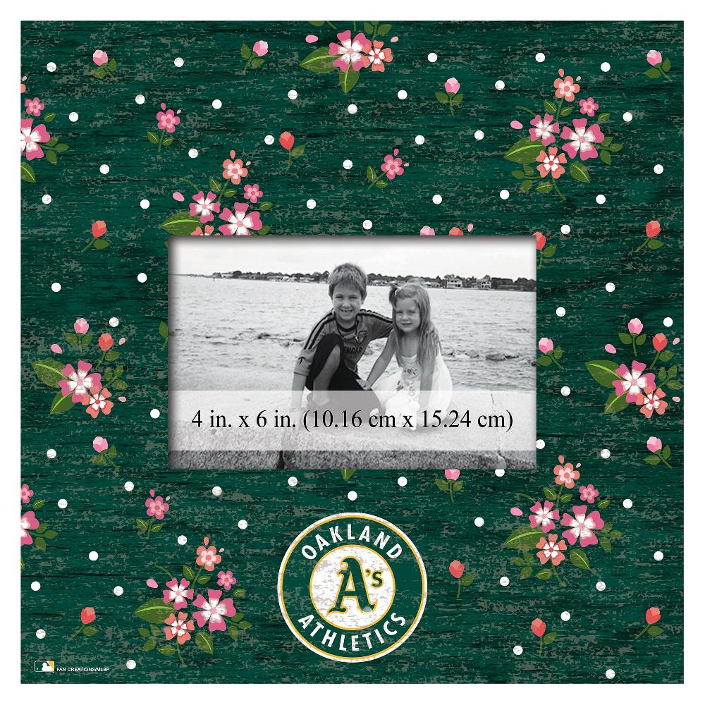 fan creations Oakland Athletics Floral 10x10 Frame
