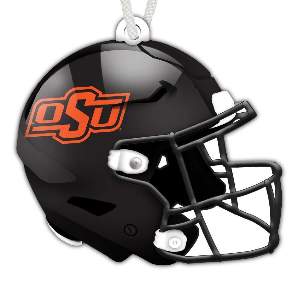 fan creations Oklahoma State Helmet Ornament