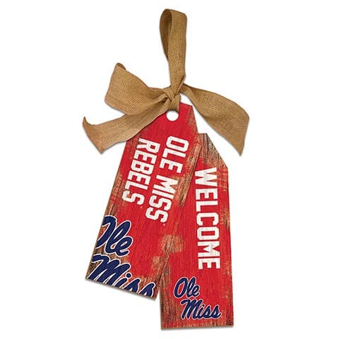 fan creations Ole Miss 12" Team Tags