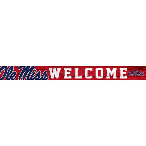 fan creations Ole Miss 16in. Welcome Strip