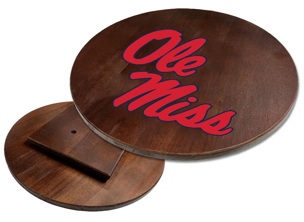 fan creations Ole Miss Logo Lazy Susan