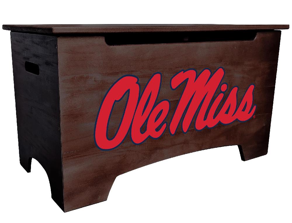 fan creations Ole Miss Logo Storage Chest