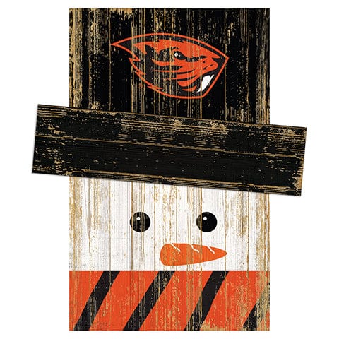 fan creations Oregon State Snowman Head