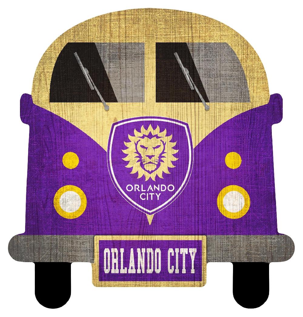 fan creations Orlando City 12" Team Bus Sign