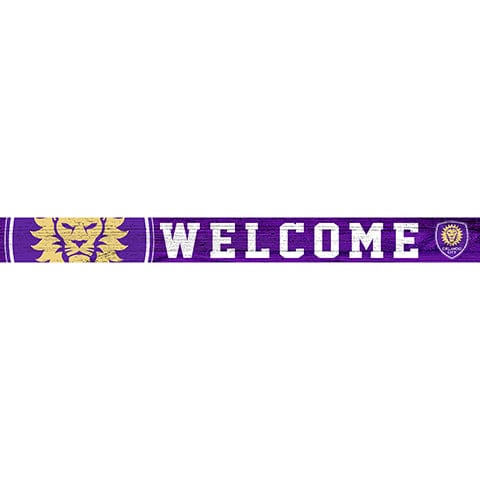 fan creations Orlando City 16in. Welcome Strip