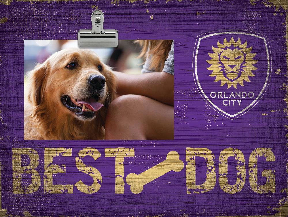 fan creations Orlando City Best Dog Clip Frame