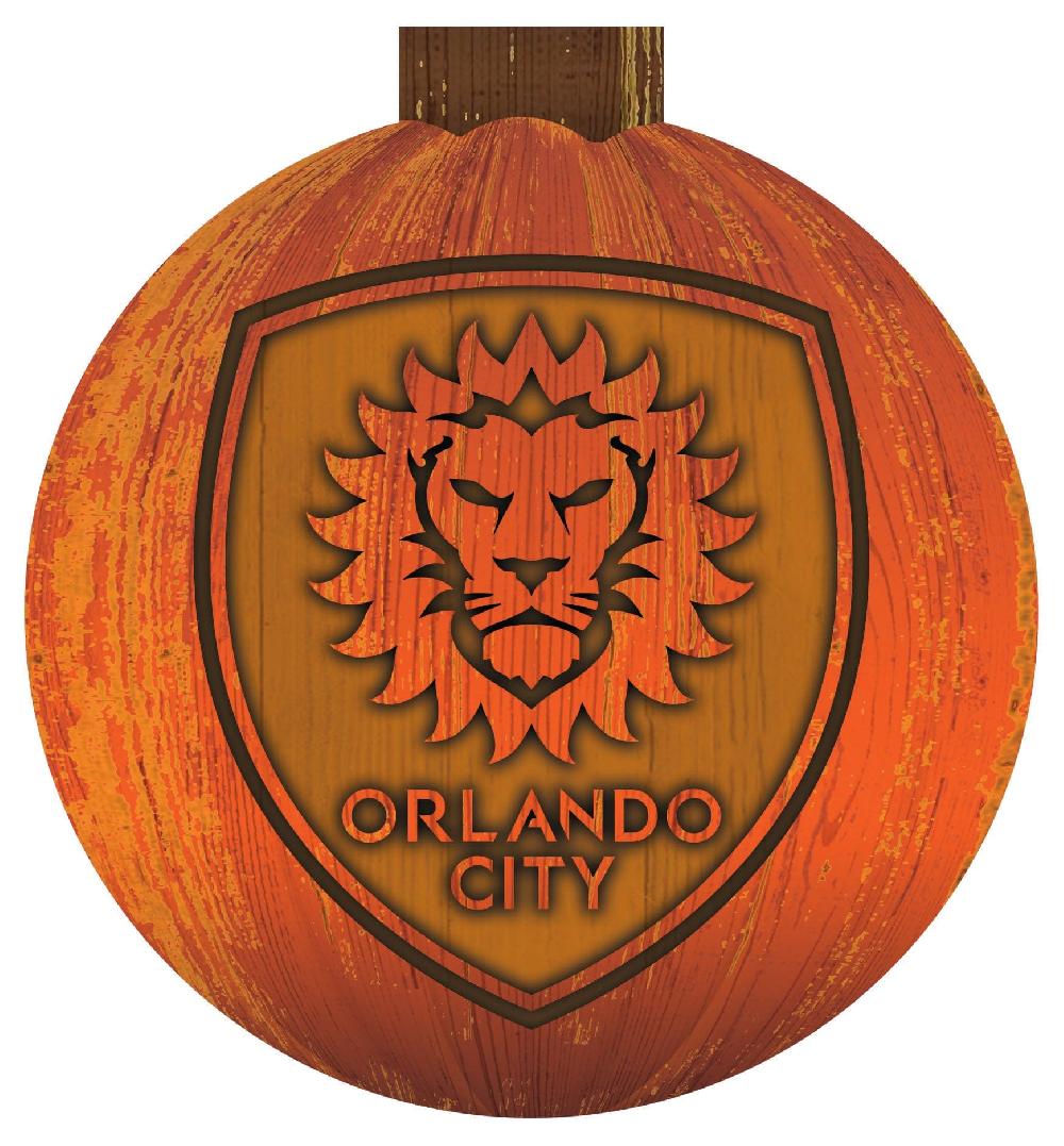 fan creations Orlando City Halloween Wall Art 12in