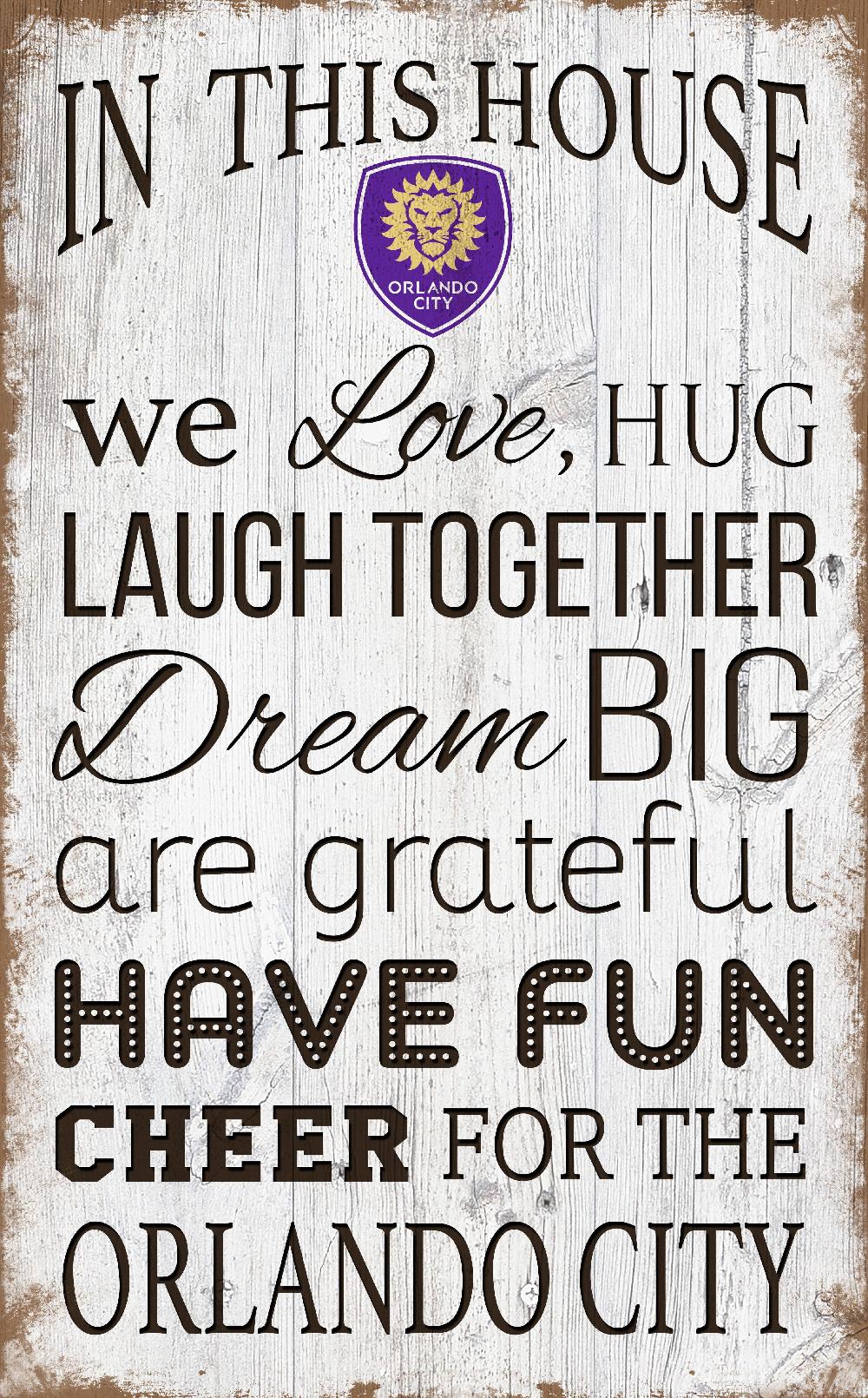 fan creations Orlando City In This House 11x19