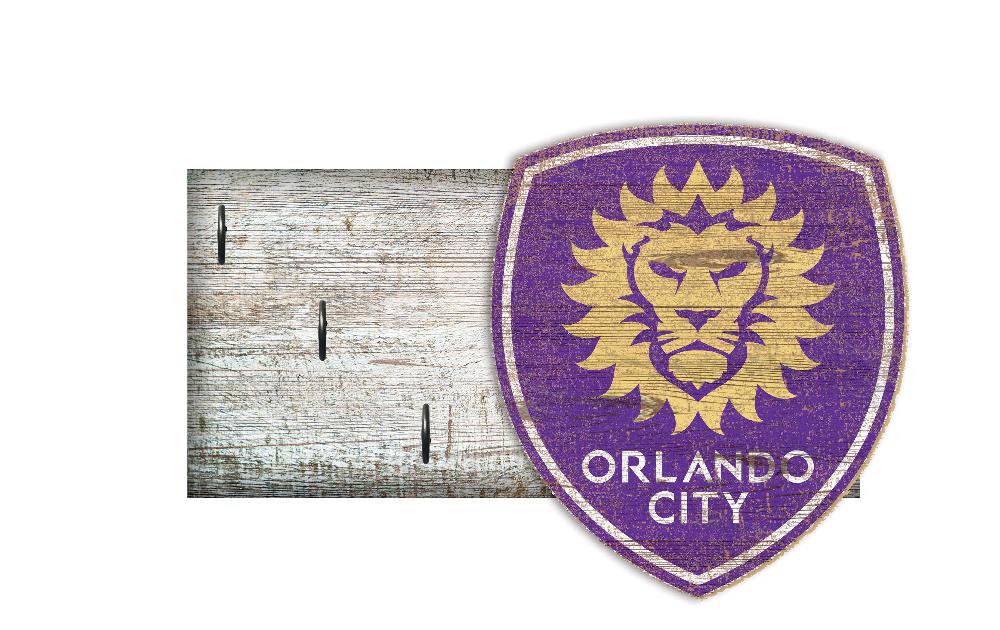 fan creations Orlando City Key Holder 6x12