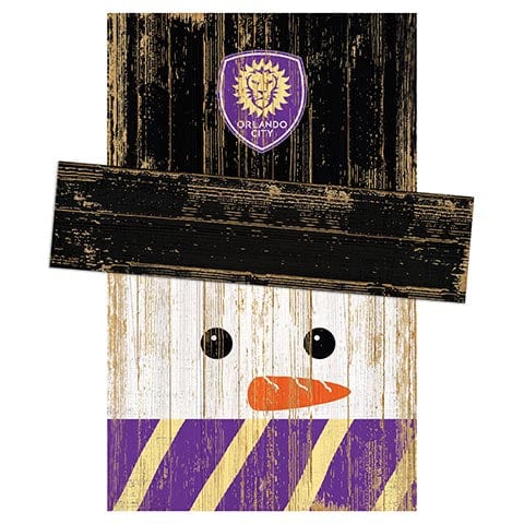 fan creations Orlando City Snowman Head