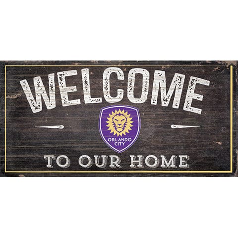 fan creations Orlando City Welcome Sign