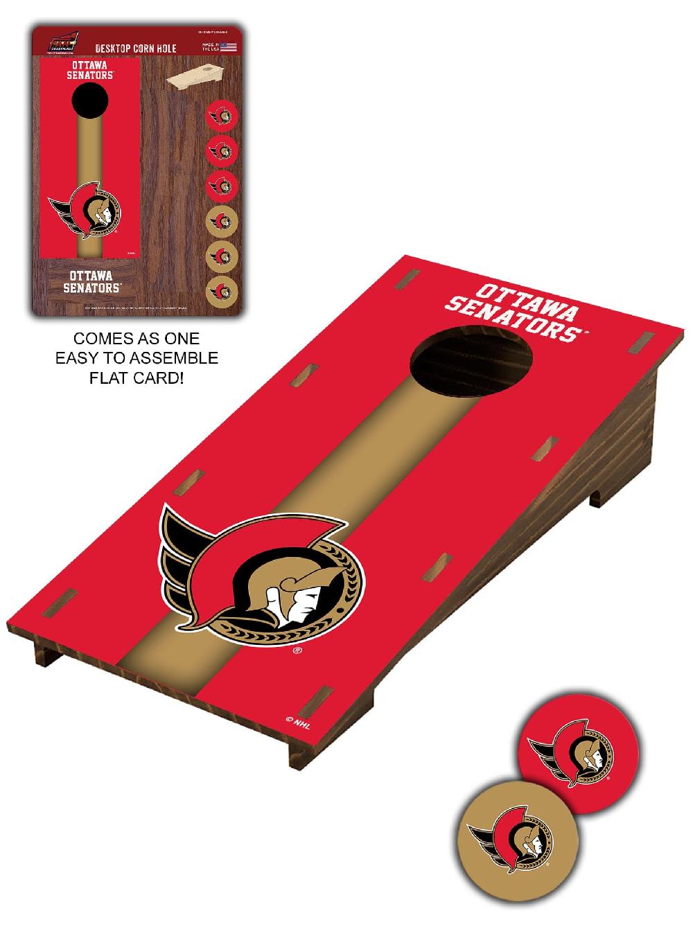 fan creations Ottawa Senators Desktop Cornhole